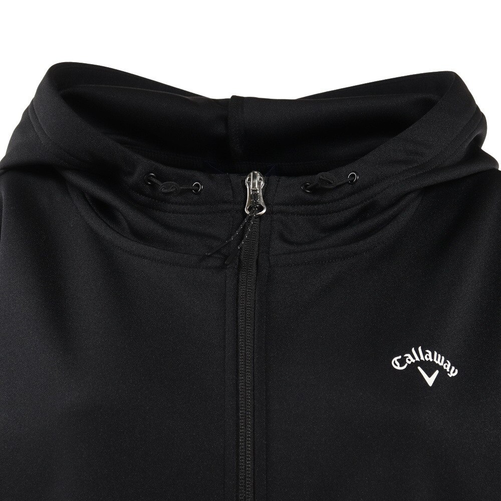 キャロウェイ（CALLAWAY）（レディース）ゴルフウェア ダンボールニットフルジップパーカー C22117200-1010★★★