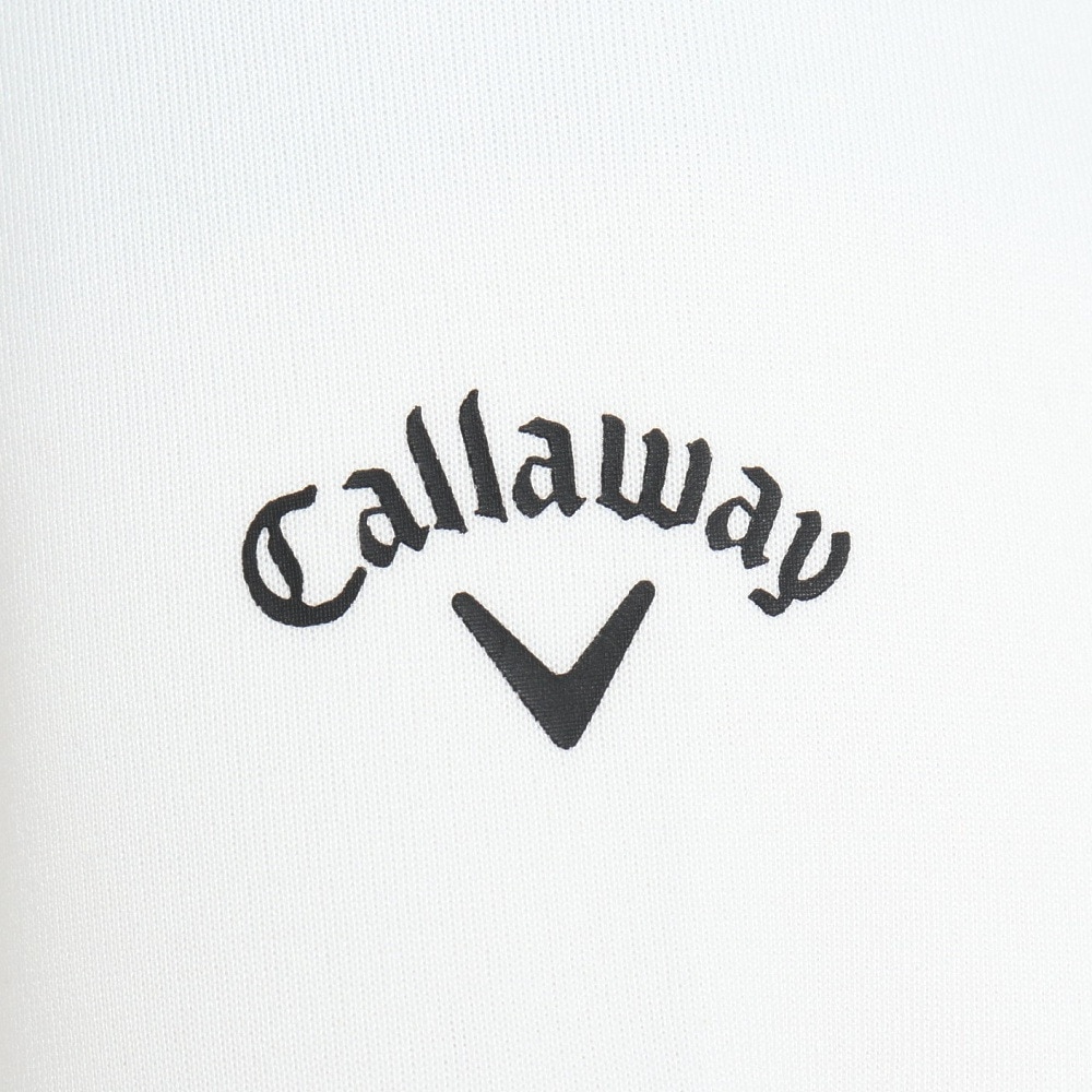 キャロウェイ（CALLAWAY）（レディース）ゴルフウェア ダブルファスナー ロゴ ダンボールフルジップスウェット C22217200-1030