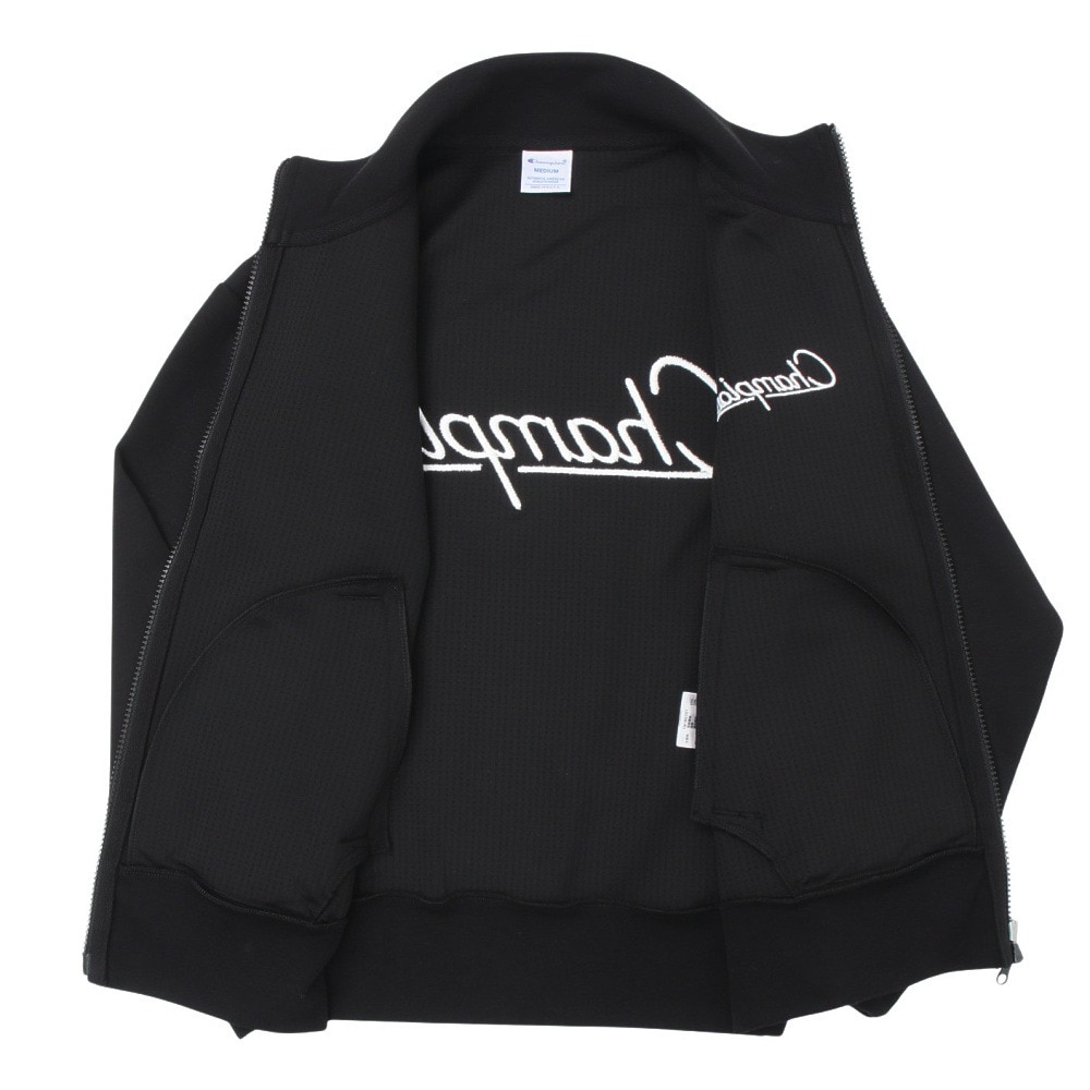 チャンピオン（CHAMPION）（レディース）ゴルフウェア 長袖 フルジップスウェットシャツ CW-BG101 090