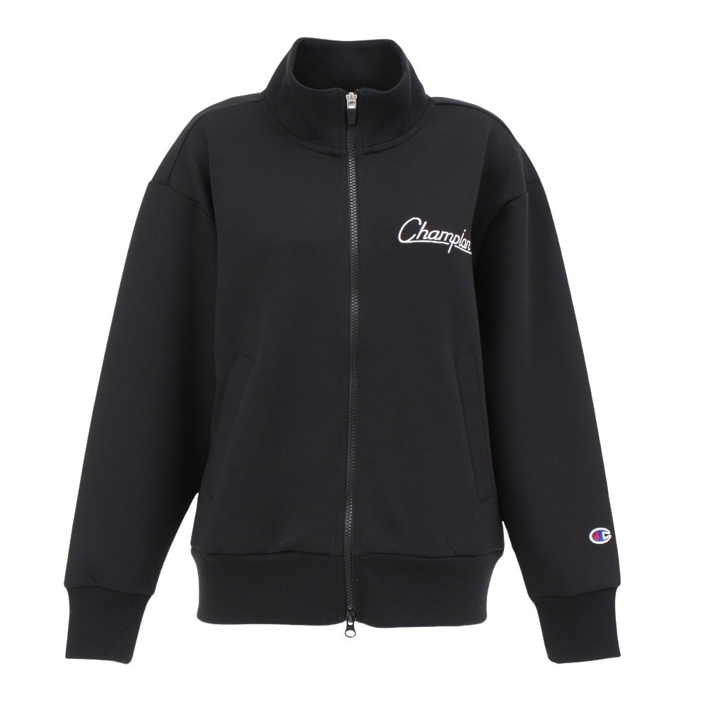 チャンピオン（CHAMPION）（レディース）ゴルフウェア 長袖 フルジップスウェットシャツ CW-BG101 090