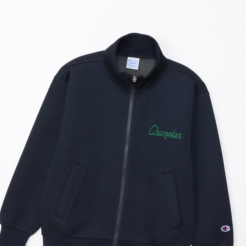 チャンピオン（CHAMPION）（レディース）ゴルフウェア 長袖 フルジップ スウェットシャツ TECH WEAVE 3LS LIGHT CW-BG101 370