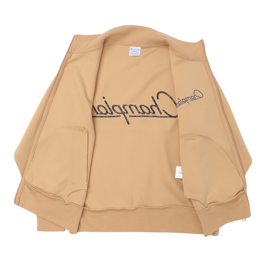 チャンピオン（CHAMPION）（レディース）ゴルフウェア 長袖 フルジップ スウェットシャツ TECH WEAVE 3LS LIGHT CW-BG101 782