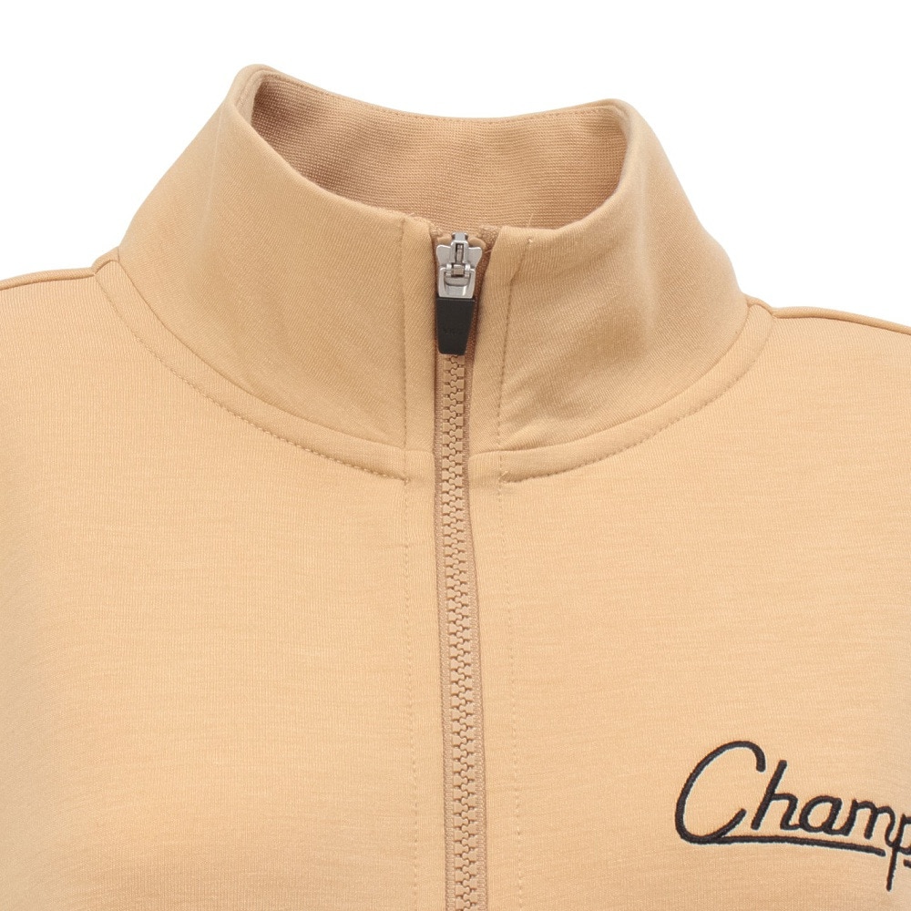 チャンピオン（CHAMPION）（レディース）ゴルフウェア 長袖 フルジップ スウェットシャツ TECH WEAVE 3LS LIGHT CW-BG101 782