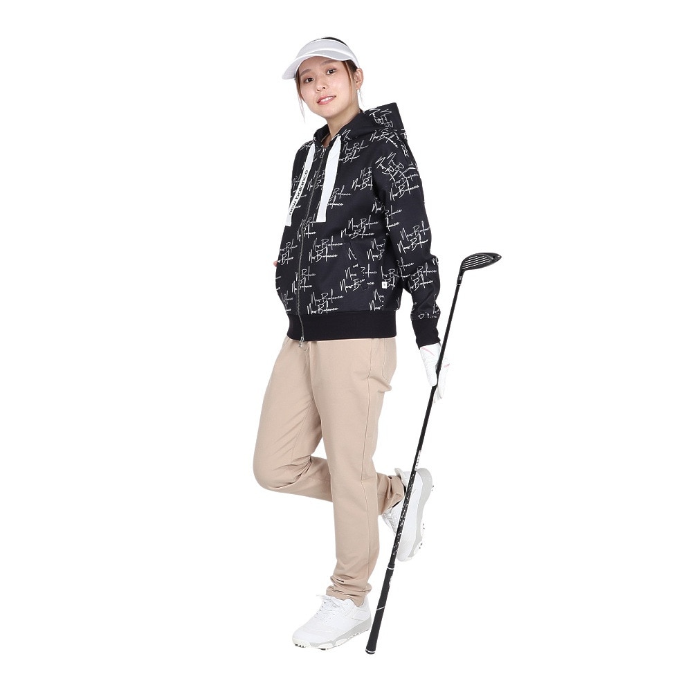 ニューバランス（new balance）（レディース）ゴルフウェア スウェット フルジップフーディ 012-5262502-012