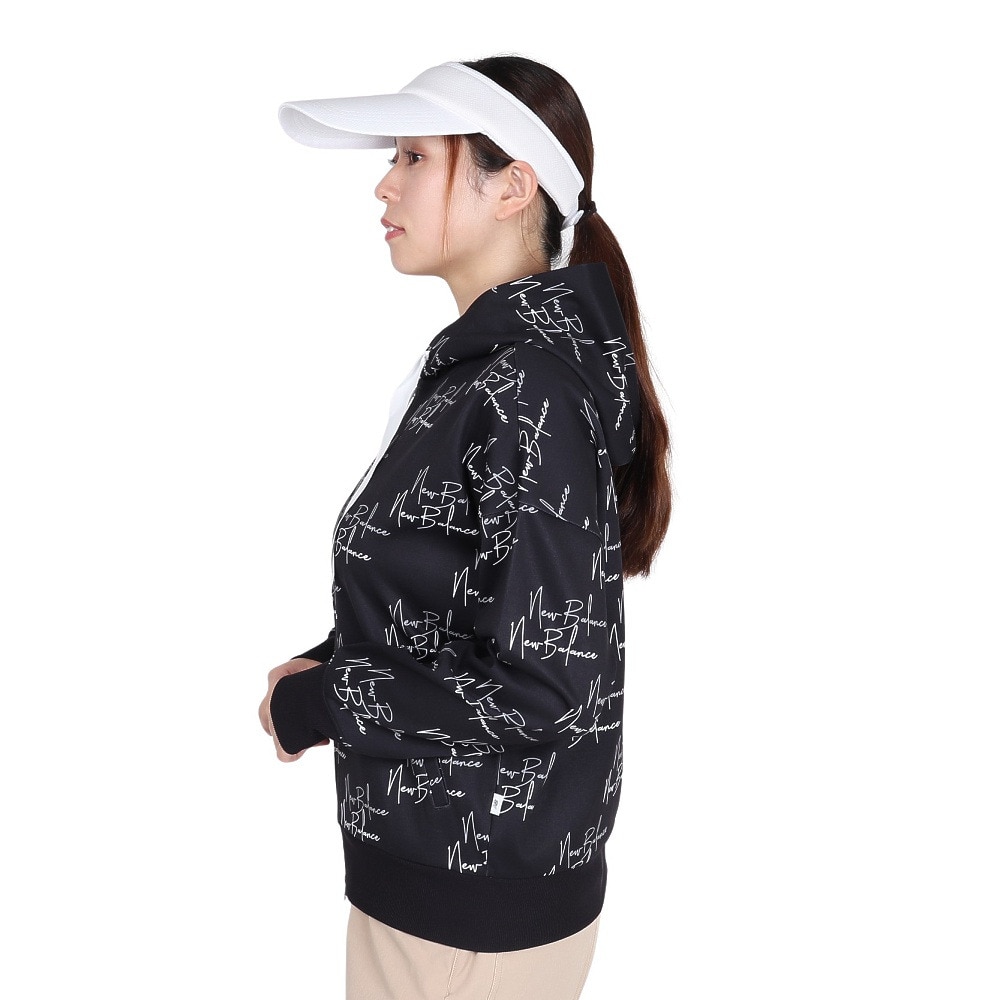 ニューバランス（new balance）（レディース）ゴルフウェア スウェット フルジップフーディ 012-5262502-012