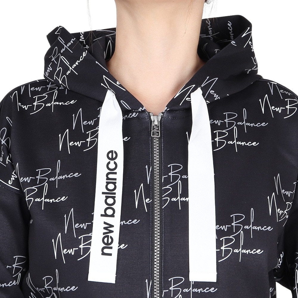 ニューバランス（new balance）（レディース）ゴルフウェア スウェット フルジップフーディ 012-5262502-012
