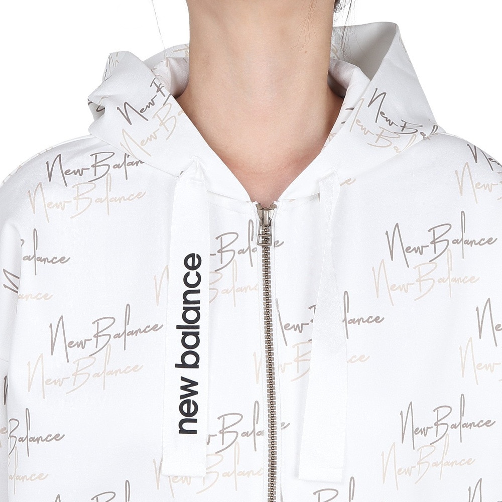 ニューバランス（new balance）（レディース）ゴルフウェア スウェット フルジップフーディ 012-5262502-030