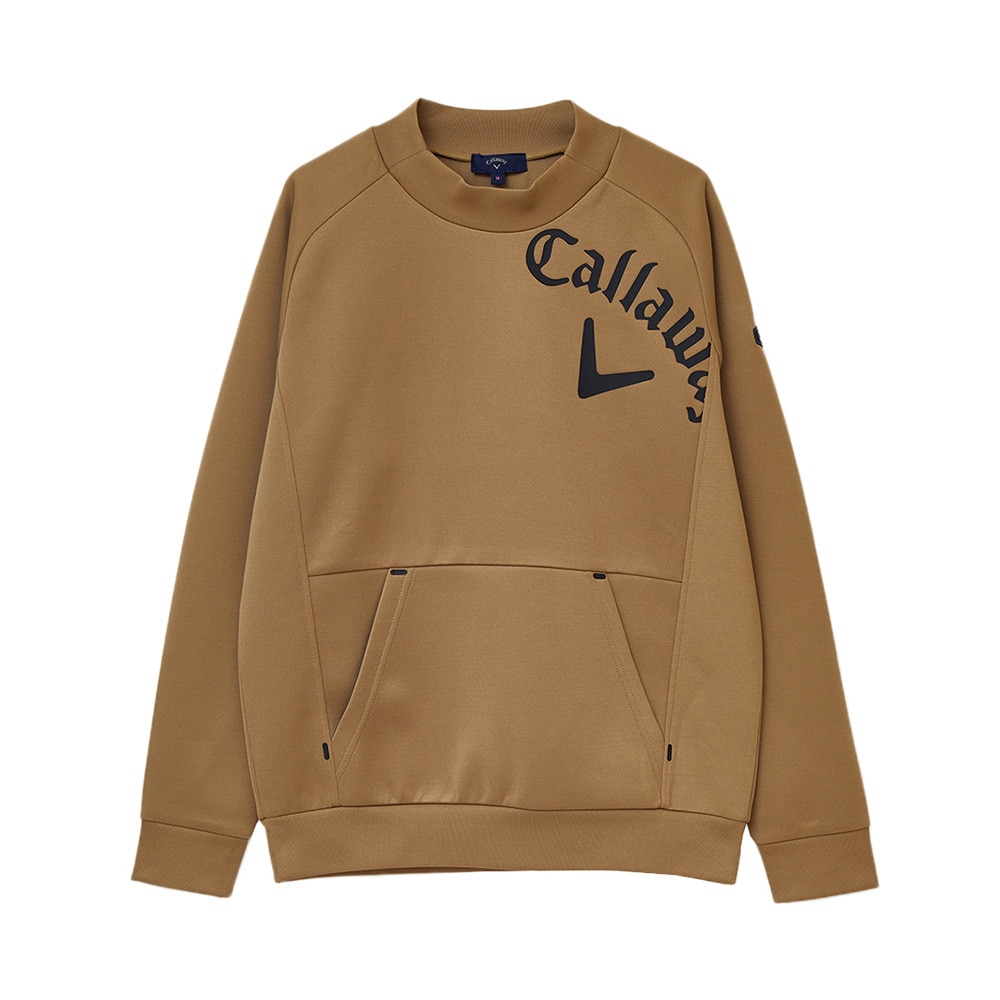 キャロウェイ（CALLAWAY）（レディース）ゴルフウェア ハイネック ビックロゴプリント ダンボールプルオーバー スウェット  C22217205-1040 スポーツ用品はスーパースポーツゼビオ