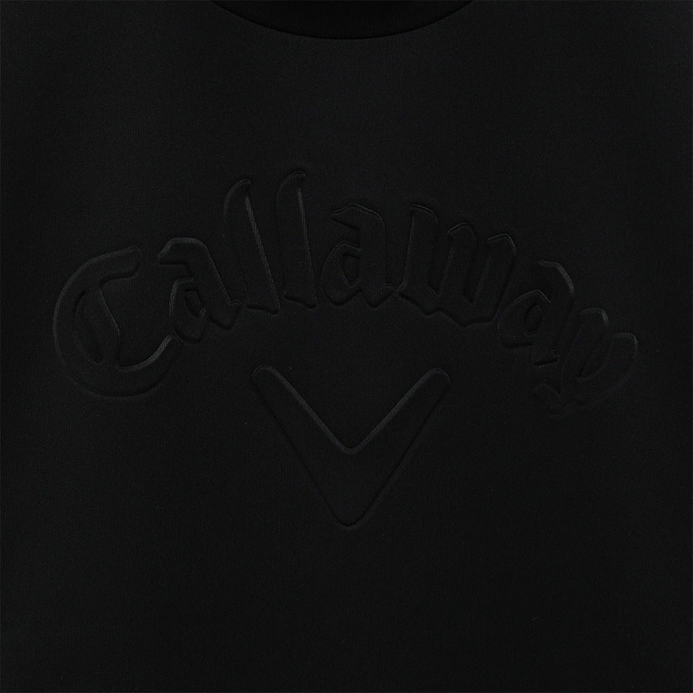 キャロウェイ（CALLAWAY）（レディース）ゴルフウェア エンボスロゴ 長袖 ダンボールスウェット C23217207-1010