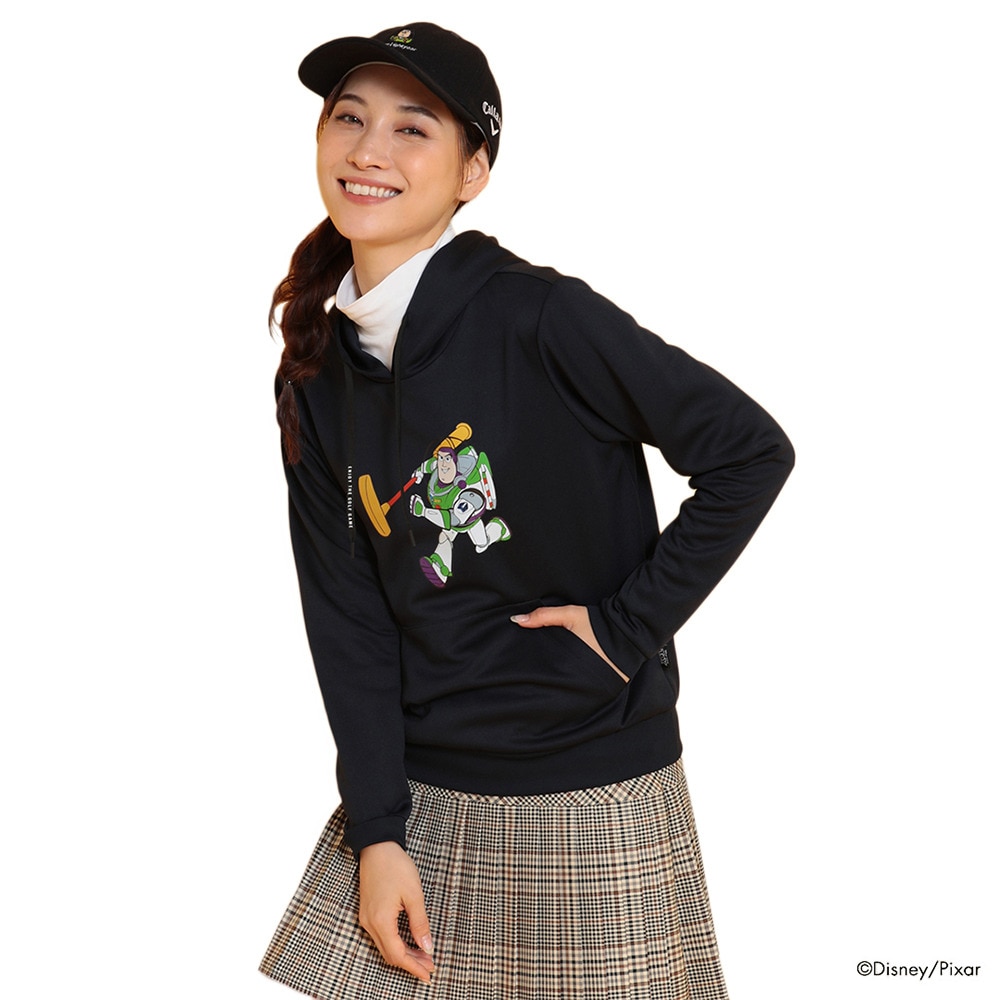 キャロウェイ（CALLAWAY）（レディース）ゴルフウェア TOY STORY ダンボールスウェットパーカー C24217231-1120
