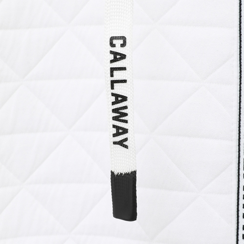 キャロウェイ（CALLAWAY）（レディース）ゴルフウェア キルトスウェットフルジップパーカー C24217206-1030