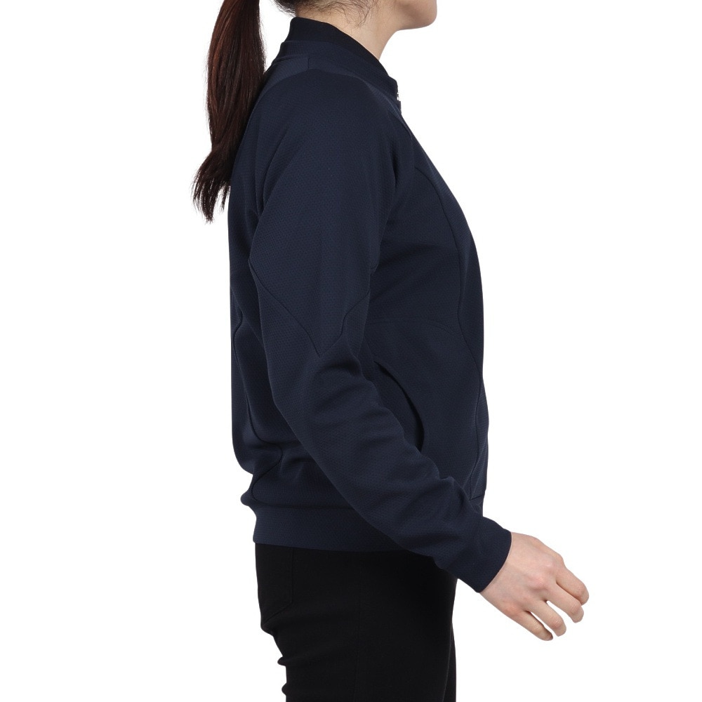 ルコックスポルティフ（lecoqsportif）（レディース）ゴルフウェア フルジップスウェットシャツ LG5SSW50L NV00