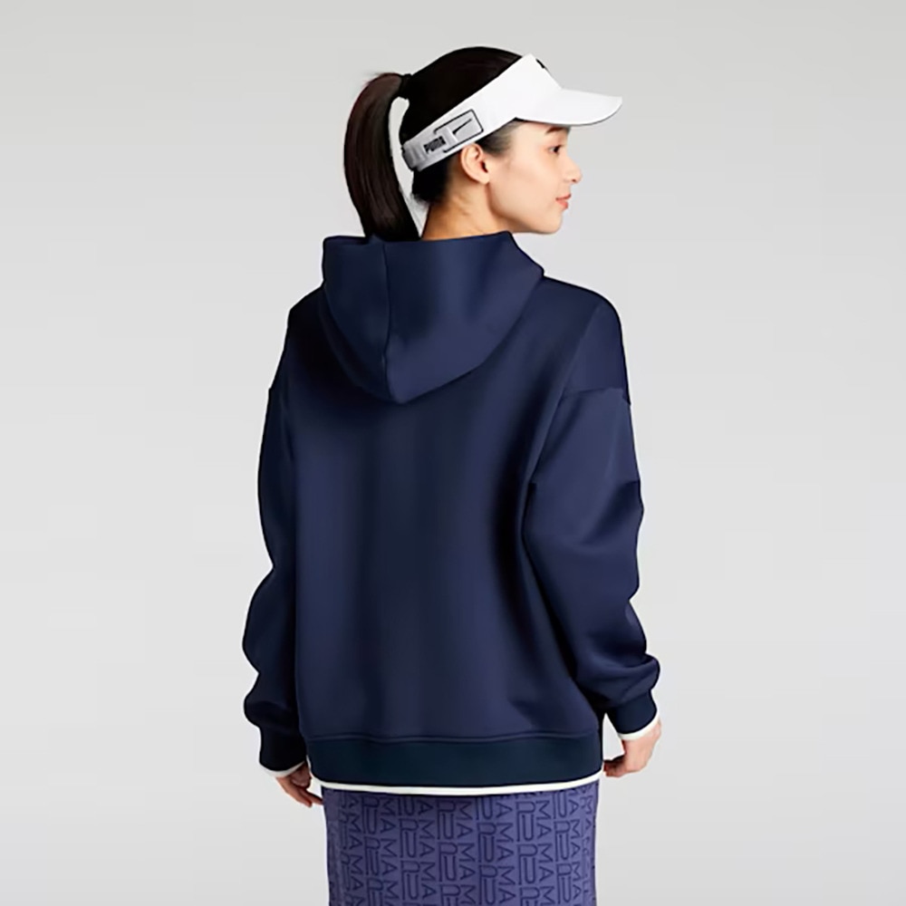 プーマ（PUMA）（レディース）ゴルフウェア FOG リラックス 長袖 スウェットパーカー フーディ 633334-02