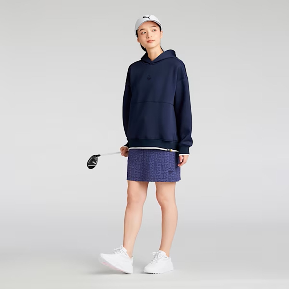 プーマ（PUMA）（レディース）ゴルフウェア FOG リラックス 長袖 スウェットパーカー フーディ 633334-02