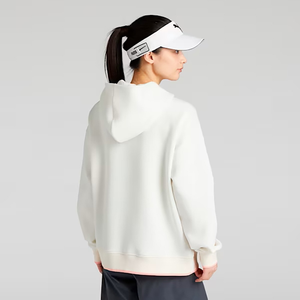 プーマ（PUMA）（レディース）ゴルフウェア FOG リラックス 長袖 スウェットパーカー フーディ 633334-03