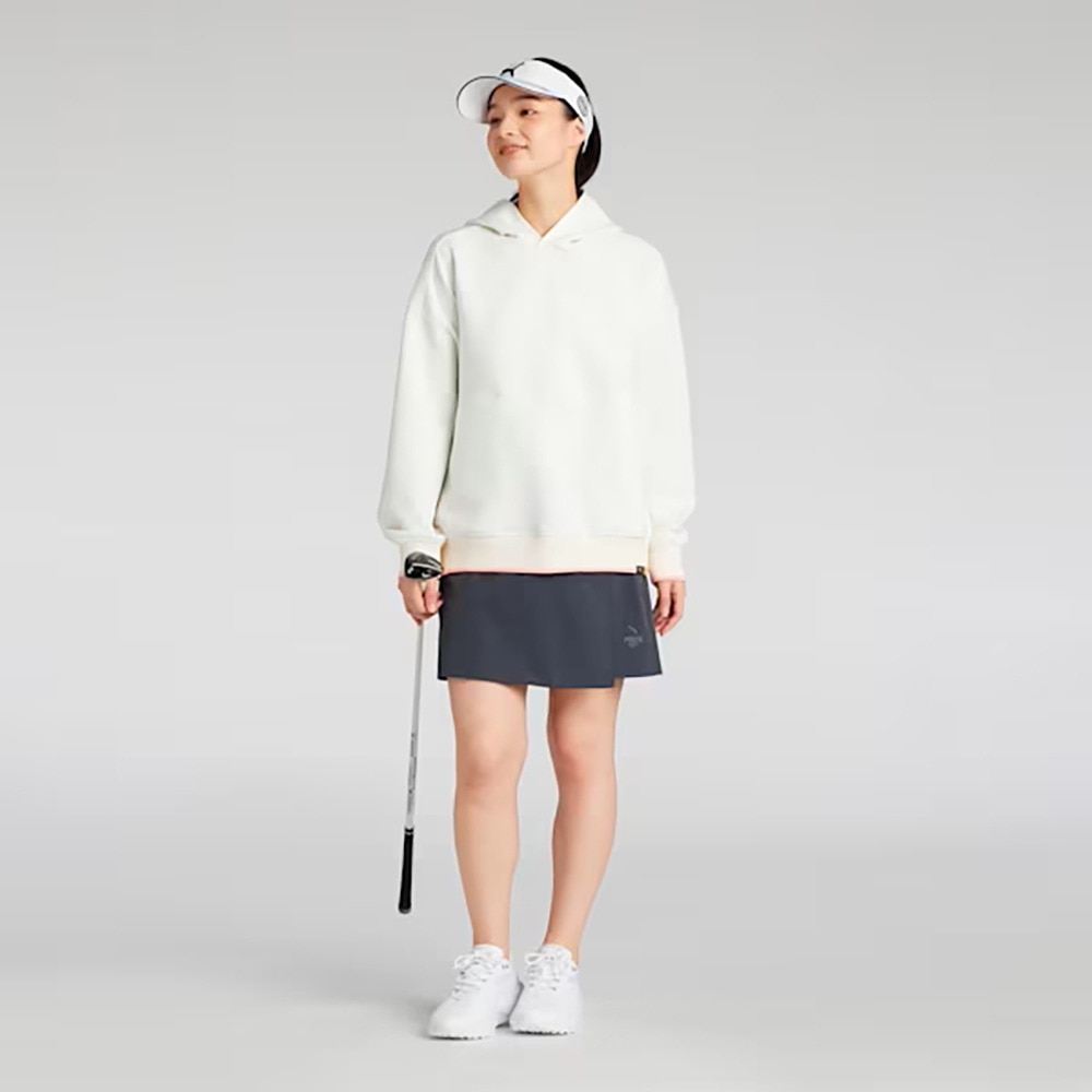 プーマ（PUMA）（レディース）ゴルフウェア FOG リラックス 長袖 スウェットパーカー フーディ 633334-03