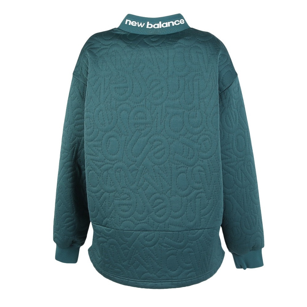ニューバランス（new balance）（レディース）ゴルフウェア テクスチャー 長袖 モックネック プルオーバー 012-5262505-182