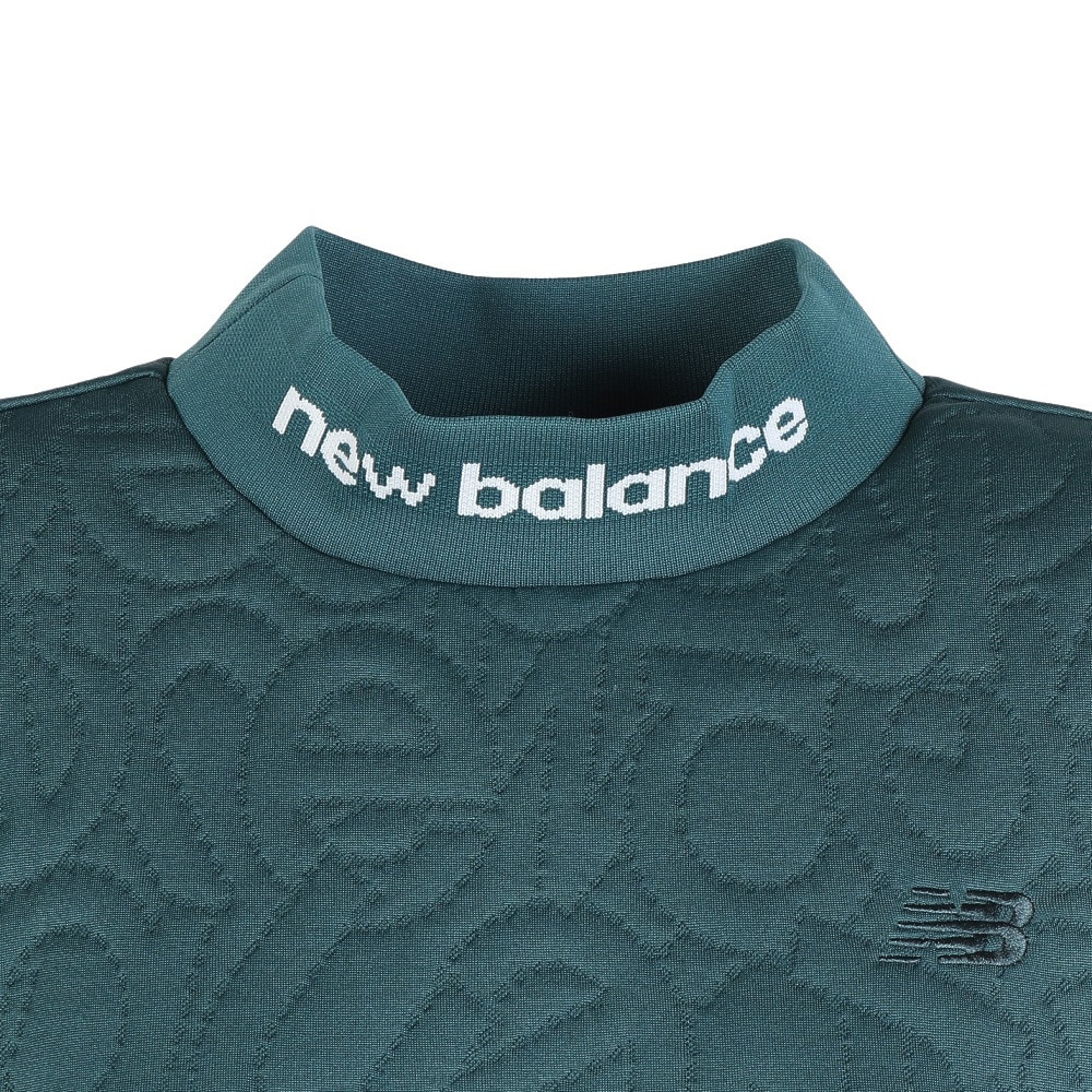 ニューバランス（new balance）（レディース）ゴルフウェア テクスチャー 長袖 モックネック プルオーバー 012-5262505-182