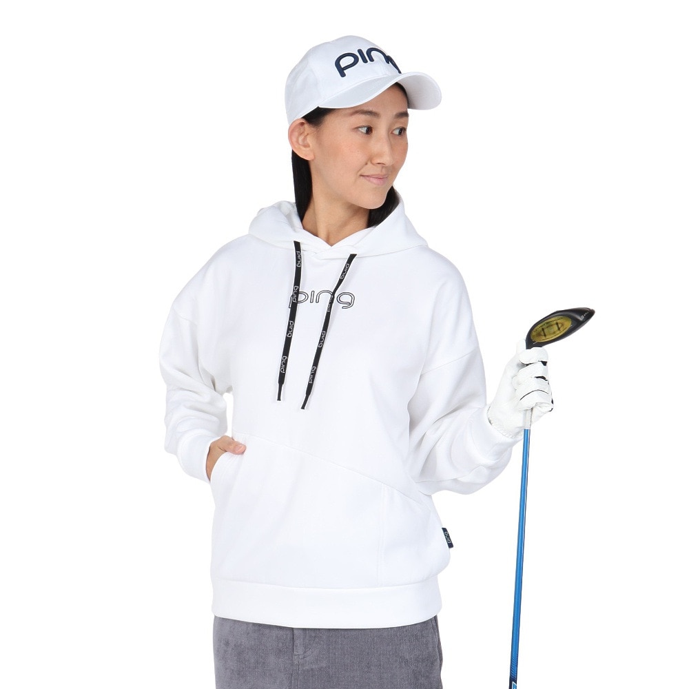 Erika様ジーフォア パーカー ゴルフウェア メンズ 長袖 ホワイト ジーフォア G/FORE パーカー ゴルフウェア メンズ 長袖 ホワイト