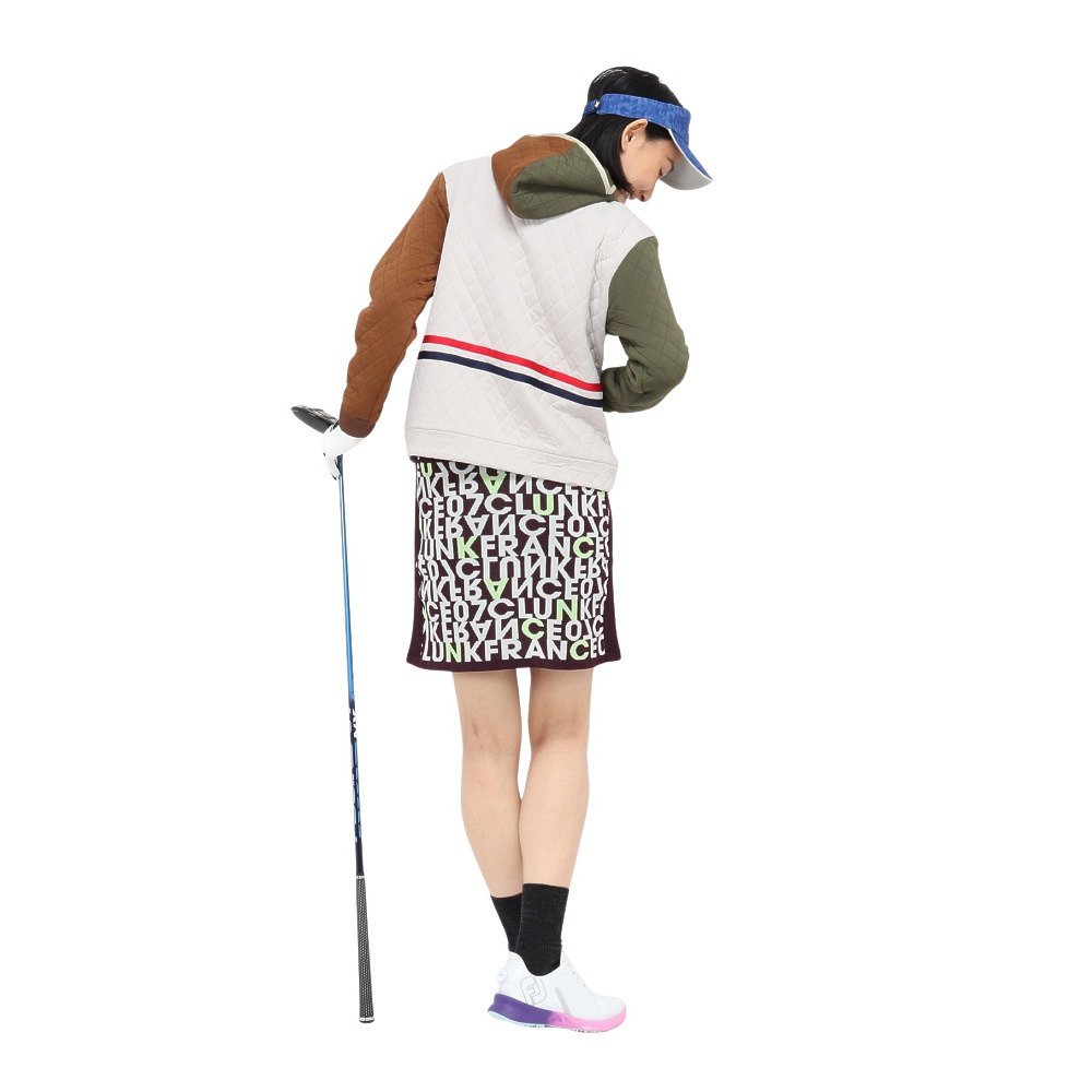クランク（CLUNK）（レディース）ゴルフウェア 長袖 保温 キルトJQ