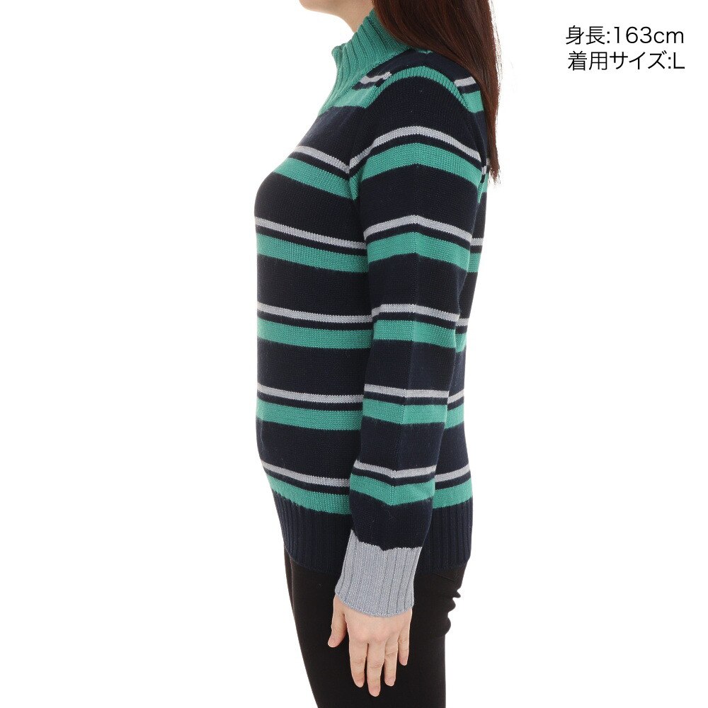 マルボンゴルフ ボーダーニット Lサイズ ZOY ボーダー ニット