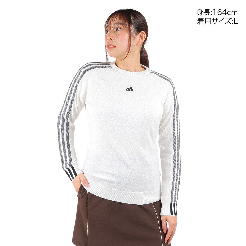 アディダス（adidas）（レディース）ゴルフウェア スリーストライプス