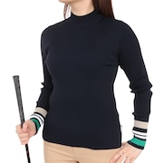 (レディース)ゴルフウェア FIT TECH ハイネックリブニット 012-19911
