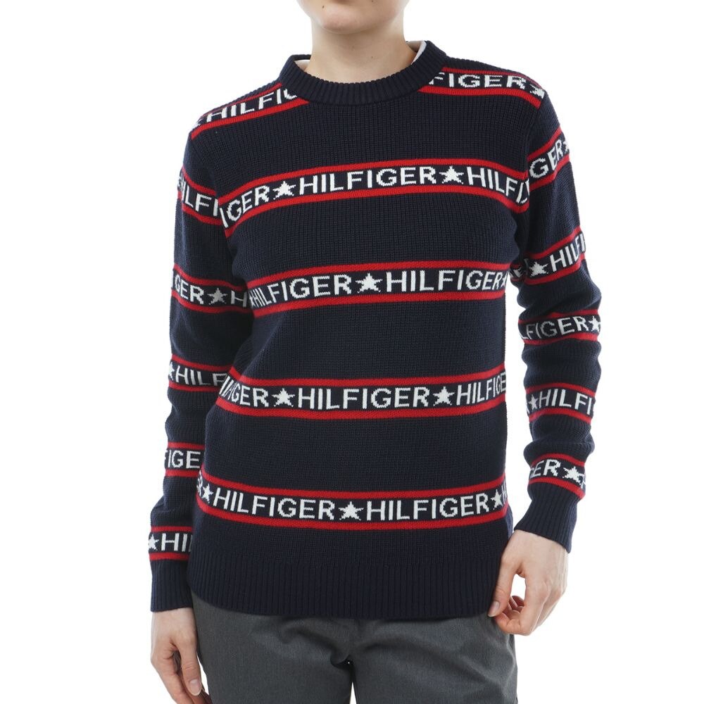 トミーヒルフィガー（TOMMY HILFIGER）（レディース）ロゴストライプ