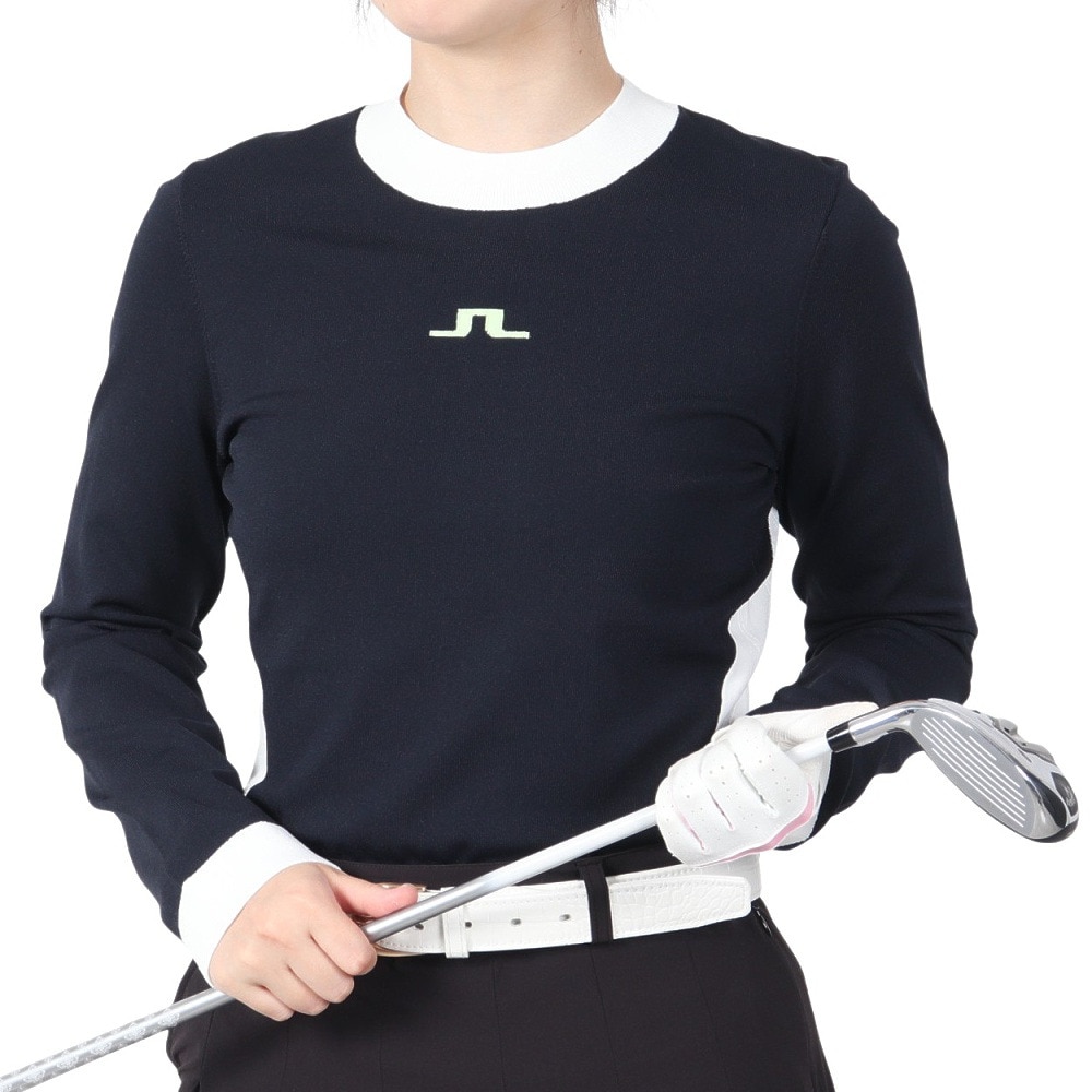 J.LINDEBERG（レディース）ゴルフウェア Meadow Knitted セーター 072-11312-098