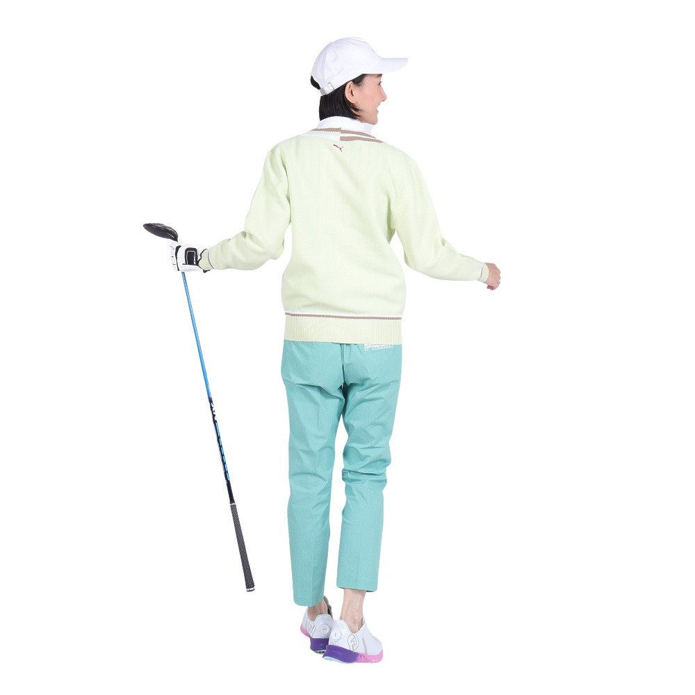 プーマ（PUMA）（レディース）ゴルフウェア チルデン 長袖 ニットセーター 627698-03