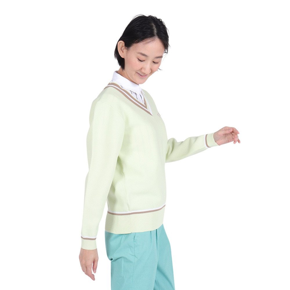 プーマ（PUMA）（レディース）ゴルフウェア チルデン 長袖 ニットセーター 627698-03