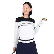 (レディース)ゴルフウェア 長袖 CN JAQ セーター TASL24S070016 WHT