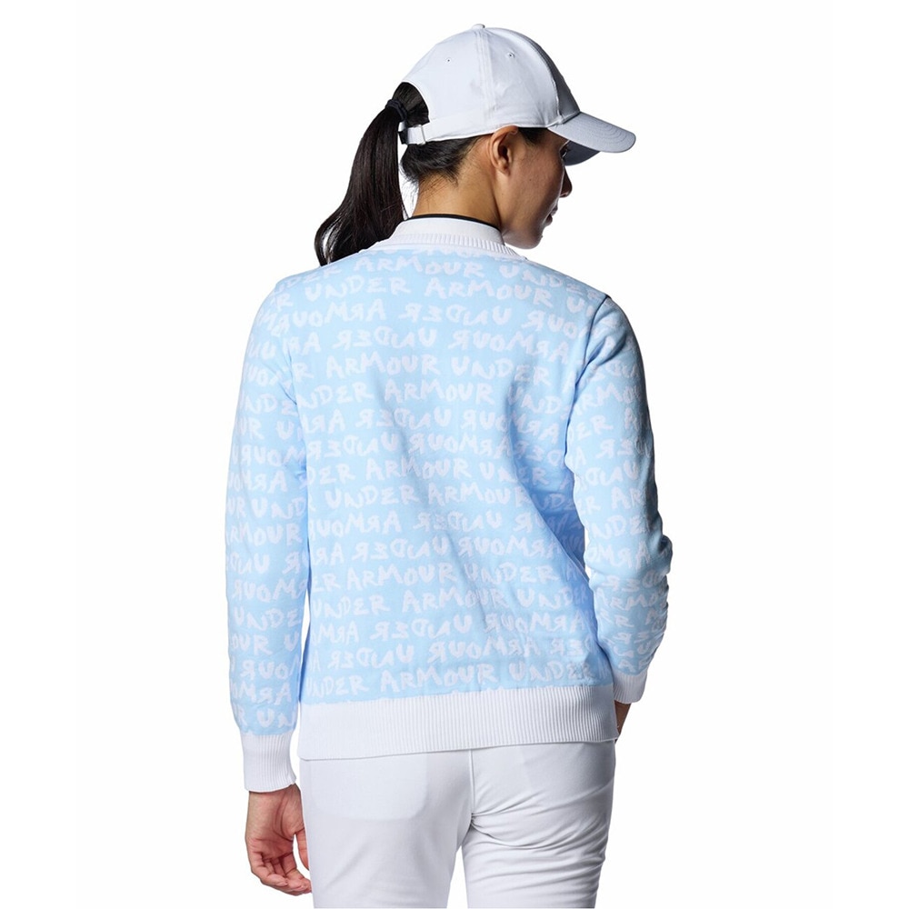 アンダーアーマー（UNDER ARMOUR）（レディース）ゴルフウェア 長袖 クルージャガードセーター 1388337 464