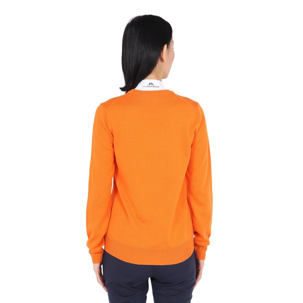 J.LINDEBERG（レディース）ゴルフウェア 防臭 Aria Knitted セーター 072-12911-035
