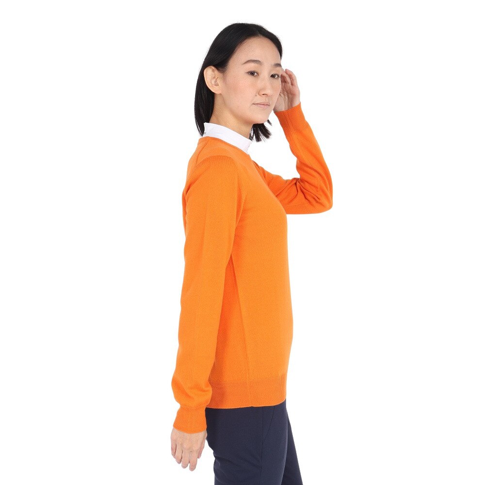J.LINDEBERG（レディース）ゴルフウェア 防臭 Aria Knitted セーター 072-12911-035