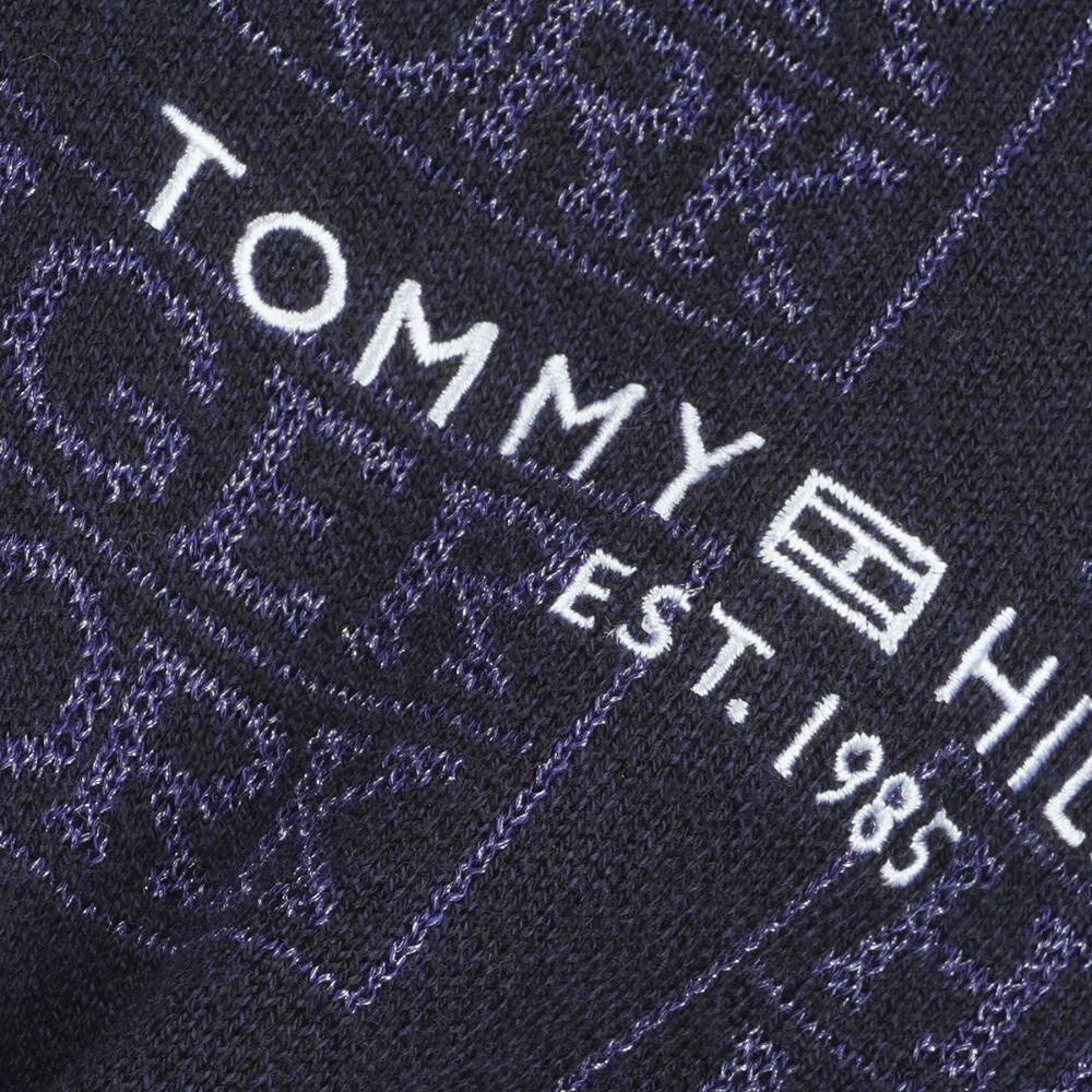 トミー ヒルフィガー ゴルフ（TOMMY HILFIGER GOLF）（レディース）ゴルフウェア ジャカード クルーネックセーター THLA466-NVY