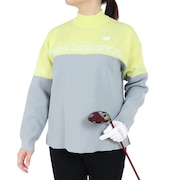 (レディース)ゴルフウェア 長袖ニット モックネック プルオーバー 012-4270502-060