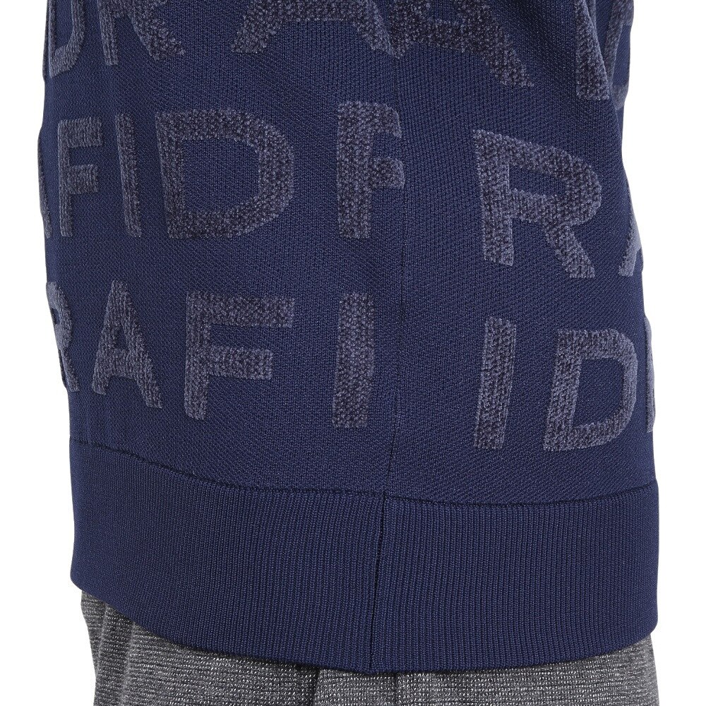 フィドラ（FIDRA）（レディース）ゴルフウェア 保温 ジャカードロゴニット FD5SUJ09 NVY