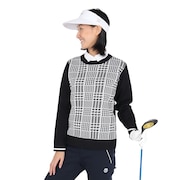 (レディース)ゴルフウェア ジャガード クルーネックニット TASL24F070010