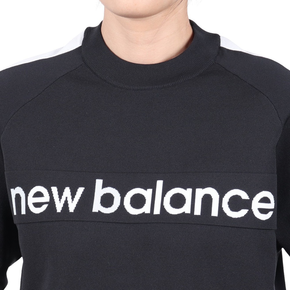 ニューバランス（new balance）（レディース）ゴルフウェア クルーネック ニット プルオーバー 012-5170501-010