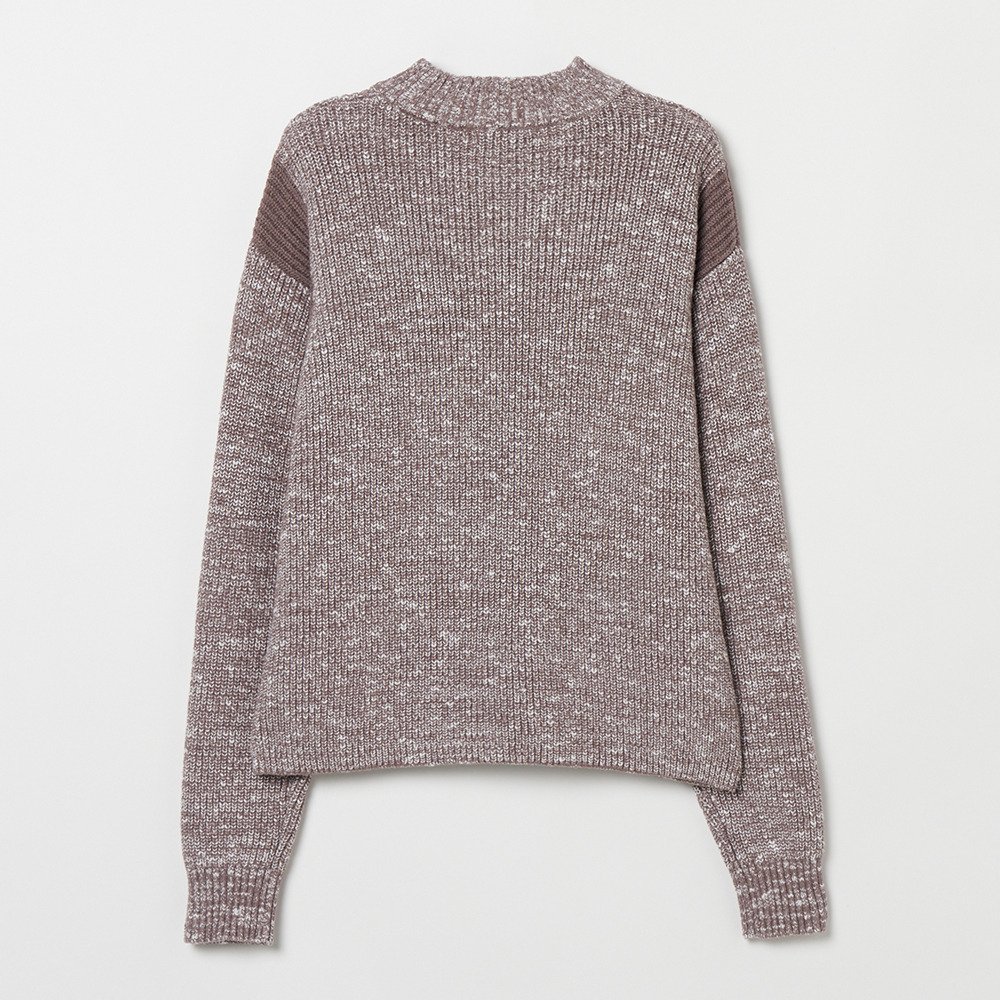 ROSASEN（ROSASEN）（レディース）ゴルフウェア 長袖 ミックスヤーンニット 048-14011-25AW-052