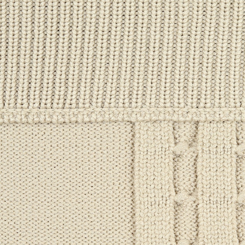 トミーアーマー（Tommy Armour）（レディース）ゴルフウェア 長袖 Wポリニット クルーネック プルオーバー TASL25F070020 BEG