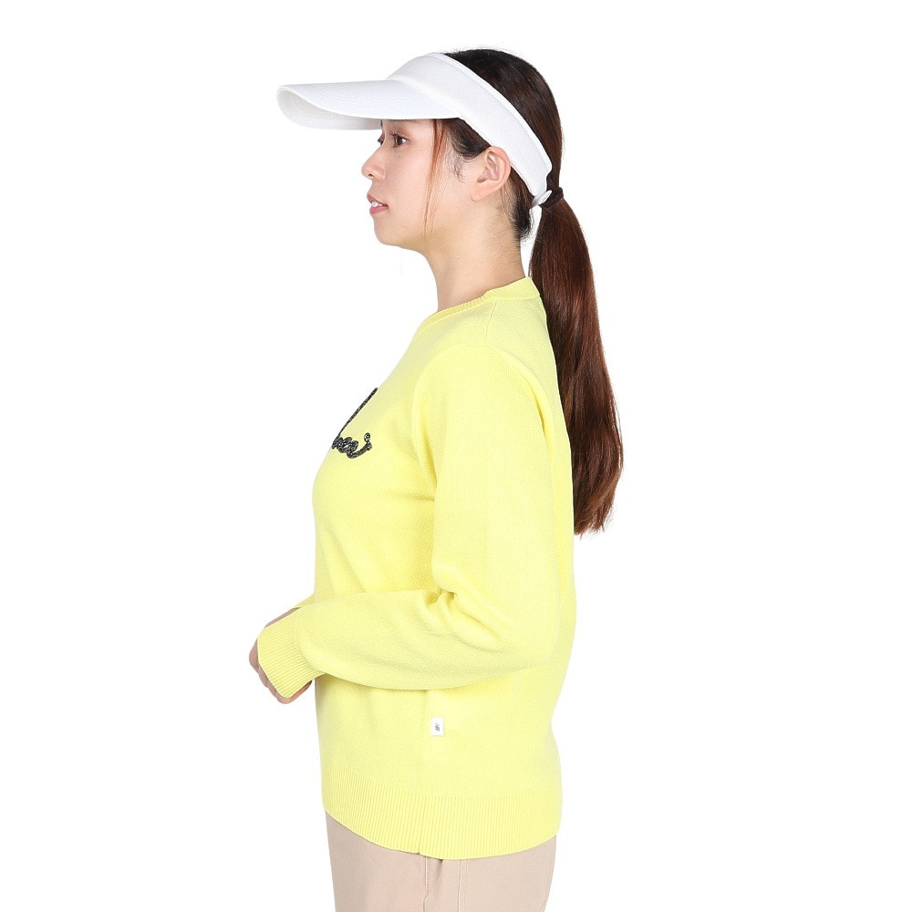 ニューバランス（new balance）（レディース）ゴルフウェア クルーネック ニット プルオーバー 012-5270502-061