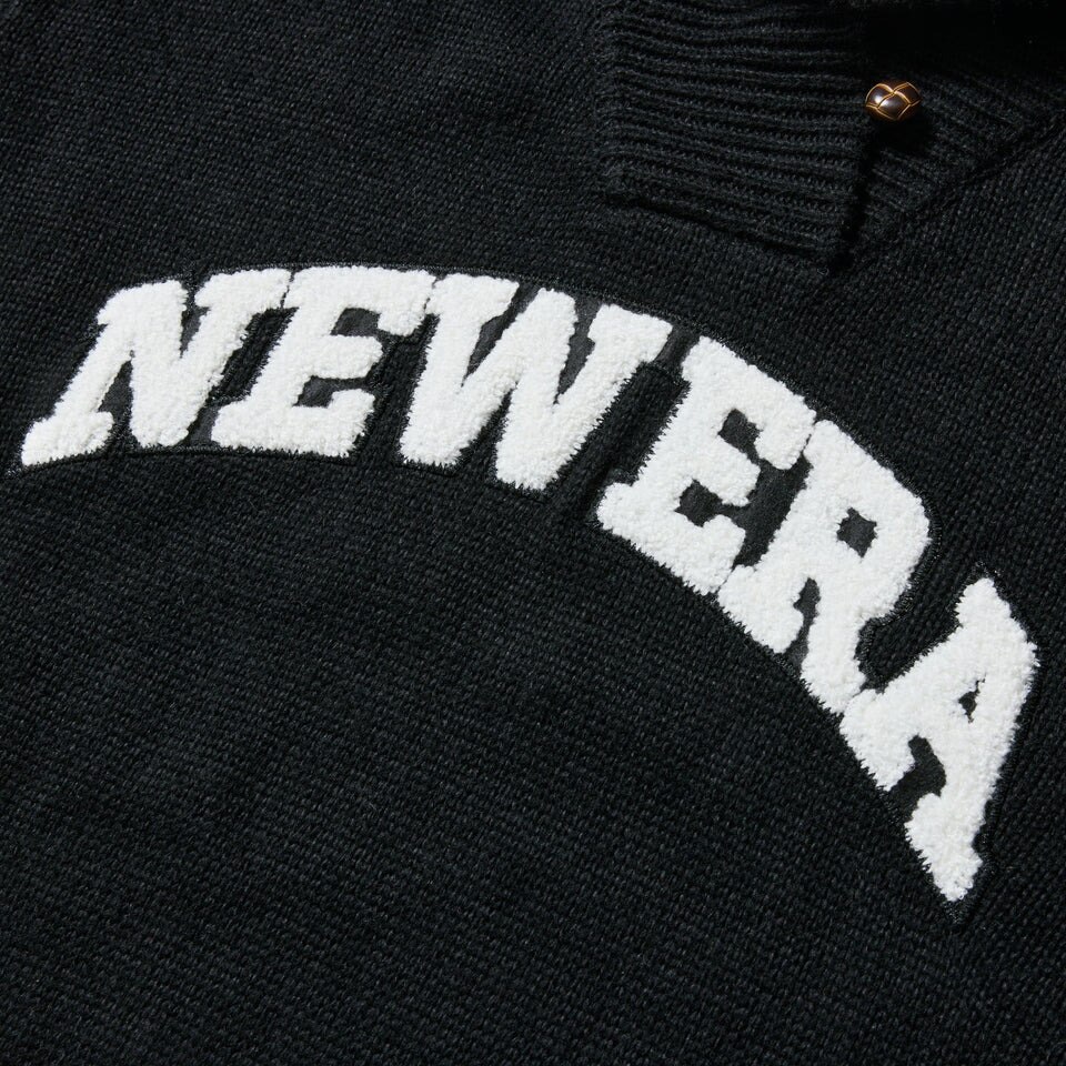 ニューエラ（NEW ERA）（レディース）ゴルフウェア ショールカラー ニットセーター 14326355