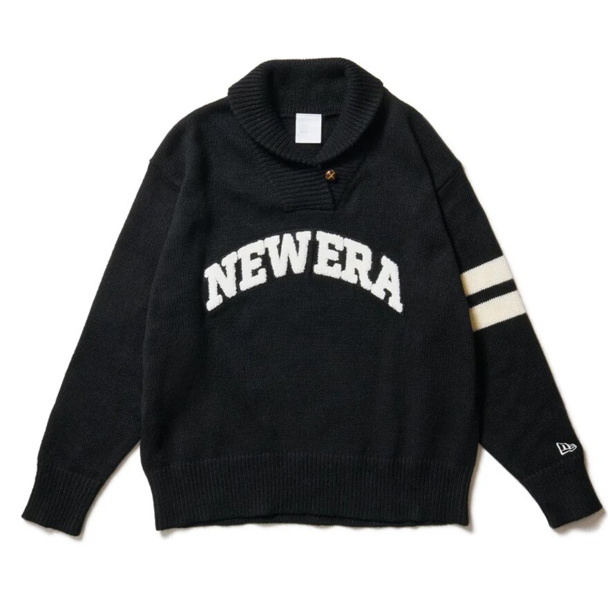 ニューエラ（NEW ERA）（レディース）ゴルフウェア ショールカラー ニットセーター 14326355