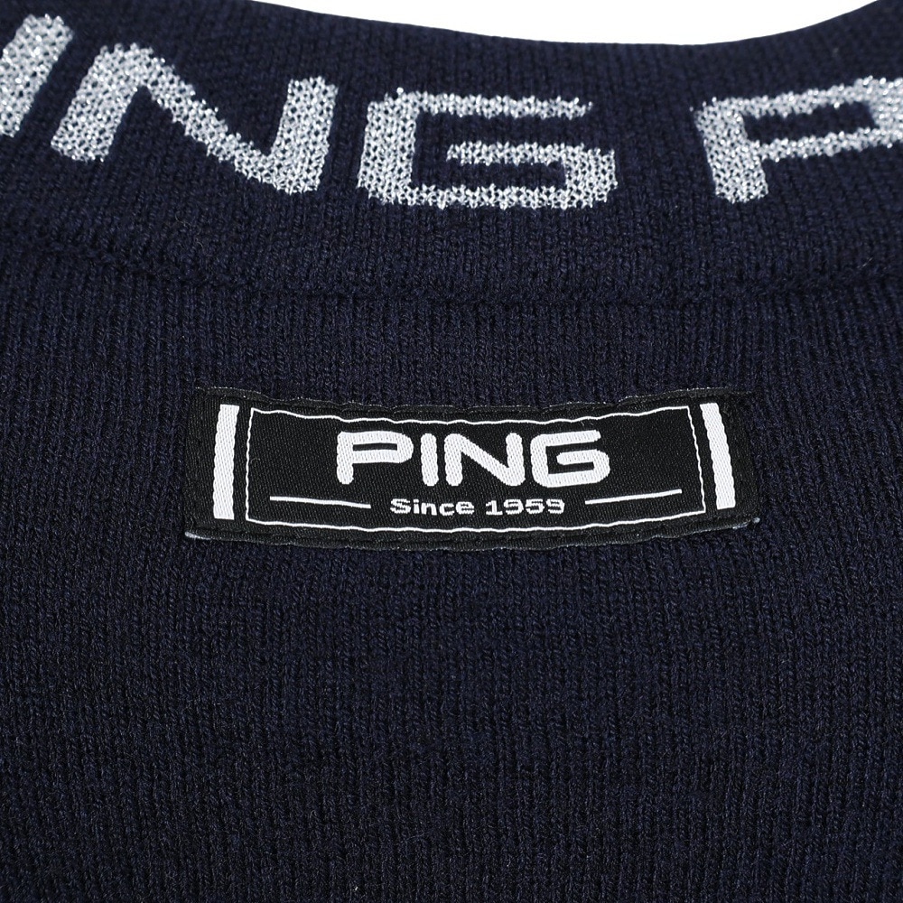 ピン（PING）（レディース）ゴルフウェア 長袖 ドルマンスリーブニット 622-2275902-120