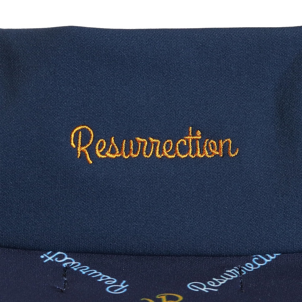 レザレクション（Resurrection）（レディース）ゴルフウェア DMパターンジップシャツ 22AWIN01-W NV