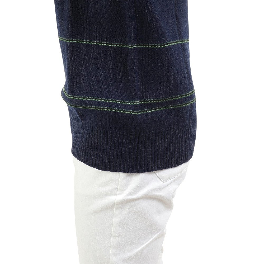 エピキュール（epicure）（レディース）ゴルフウェア 7GG天竺ボーダー 長袖 モックネック 152-19011-098