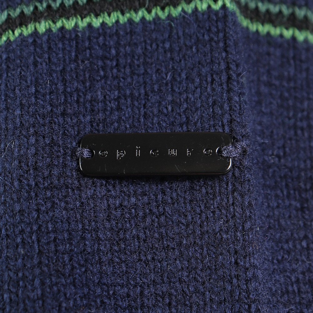 エピキュール（epicure）（レディース）ゴルフウェア 7GG天竺ボーダー 長袖 モックネック 152-19011-098