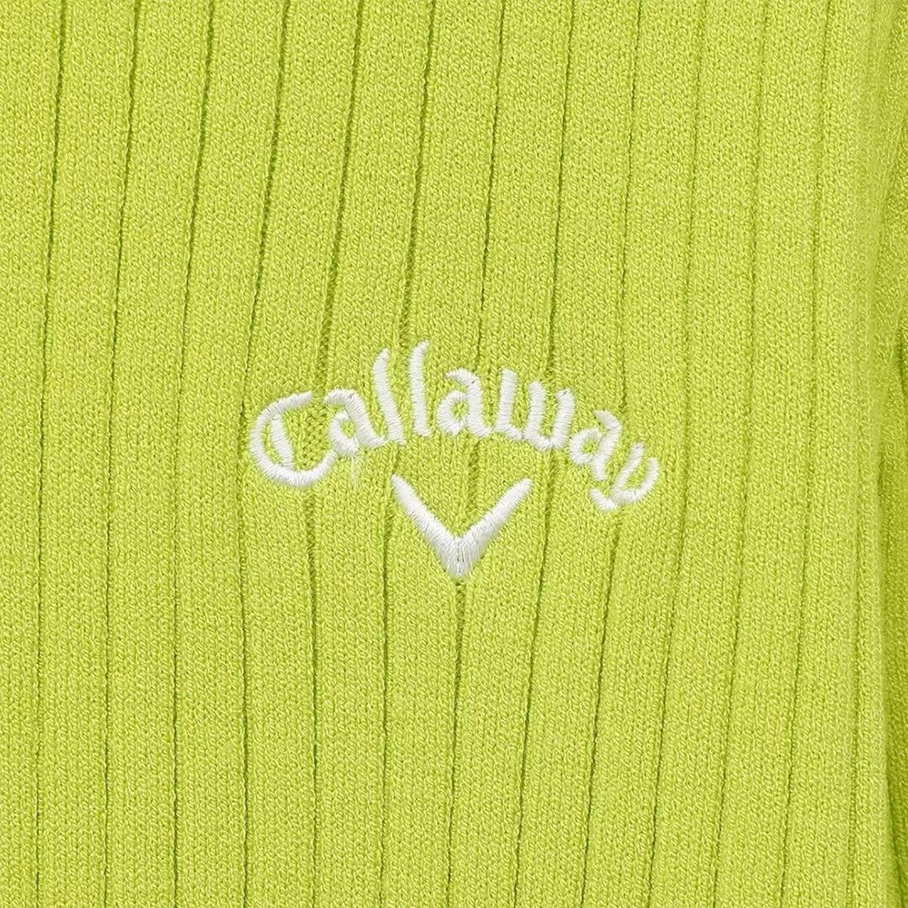 キャロウェイ（CALLAWAY）（レディース）ゴルフウェア 長袖ハイネックプレーンニット C24218202-1130
